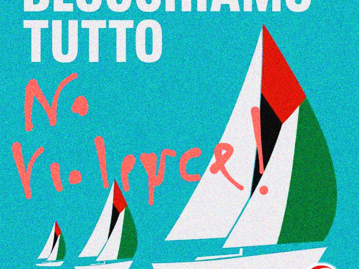 🇵🇸 GAZA… BLOCCHIAMO TUTTO, MA SENZA VIOLENZA!